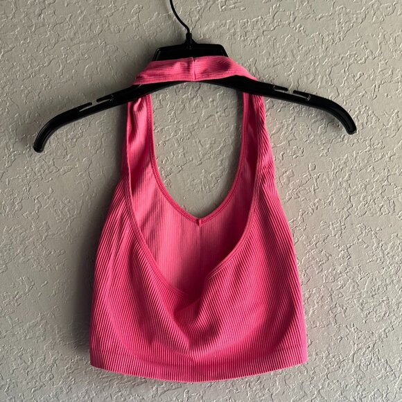 Sunday Best Ribbed Halter Top - Picture 2 of 4